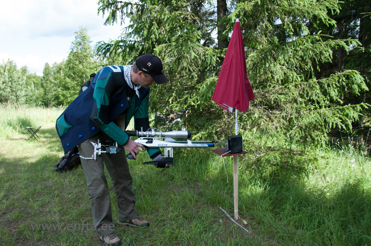 Rifle velocity check